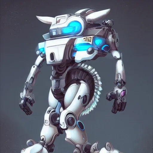 Prompt: Sci-fi ultradetailed mech running cat photo trending on artstation