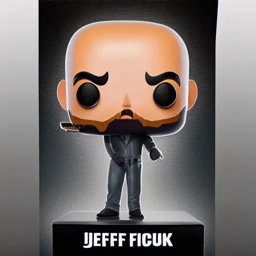 Image similar to “ very very intricate photorealistic photo of a jeff bezos funko pop, detailed studio lighting, award - winning crisp details ”