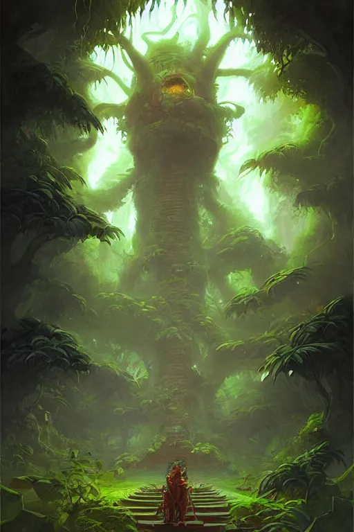 Image similar to The Ayahuasca Spirit, by Andreas Rocha