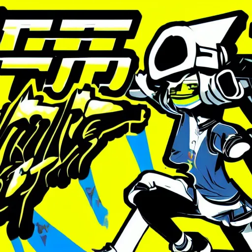 Image similar to Jet set radio for Dreamcast game