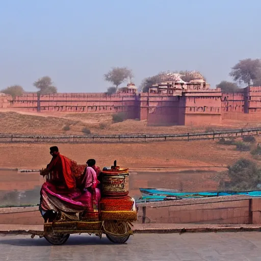 Image similar to photo of Rajasthan India Mysterious Morning Travel