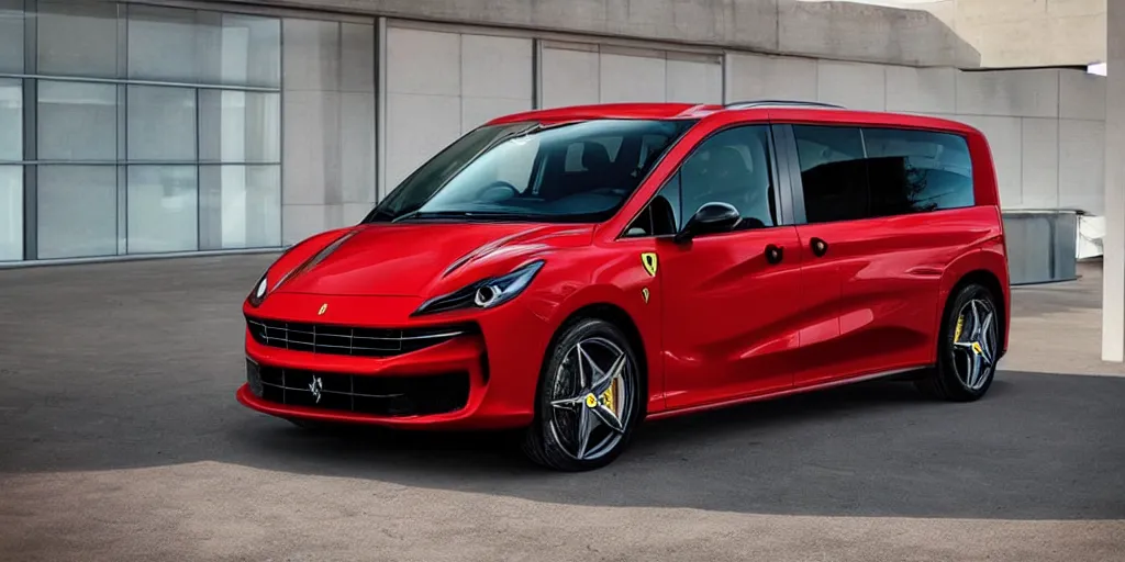 Image similar to “2022 Ferrari Minivan”