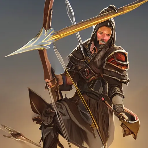 Image similar to longbow arrow, crossbow arrow, longbow arrow, longbow arrow, arrowed longbow, crossbow arrow, longbow crossbow arrows!, longbow, crossbow, warcraft blizzard weapon art, weapon art masterpiece artstation. fantasy digital art, fantasy style art, fantasy hearthstone art style, fantasy game art by greg rutkowski, fantasy rpg weapon art