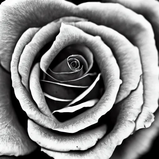 Image similar to a well-lit detailed macro photograph of a beautiful sliver filigree rose against a black backdrop.