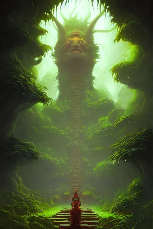 Image similar to The Ayahuasca Spirit, by Andreas Rocha