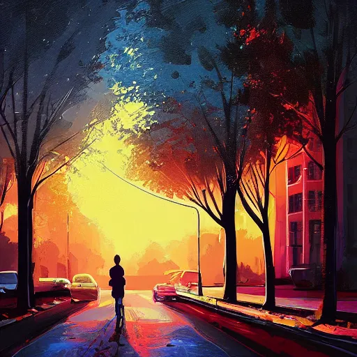 Image similar to a teenage girl and a teenage boy and a cat, in the Netherlands, art by Alena Aenami