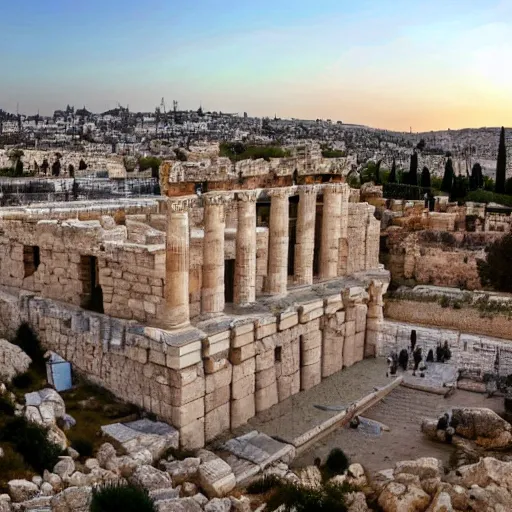 Image similar to herods temple in jerusalem