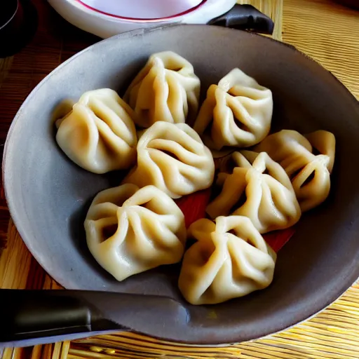 Image similar to dumplings eats dumplings