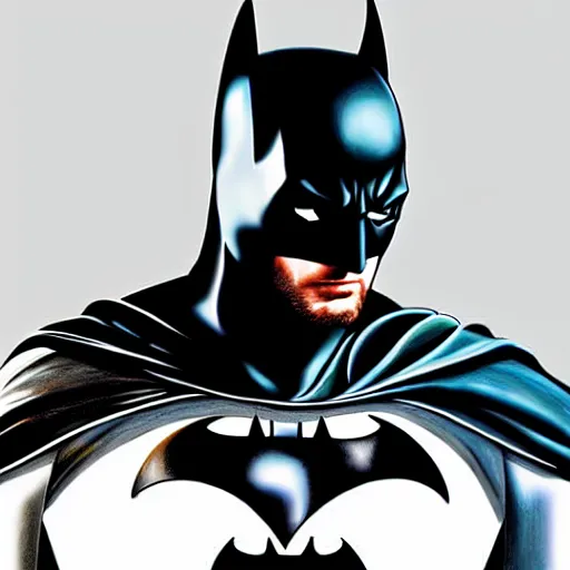 Image similar to jansen ackles as batman, hyper detailed masterpiece, digital art painting, hyper realism aesthetic