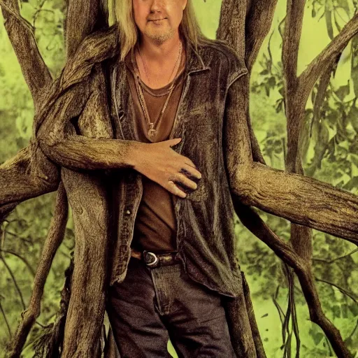 Prompt: jerry cantrell as an ent