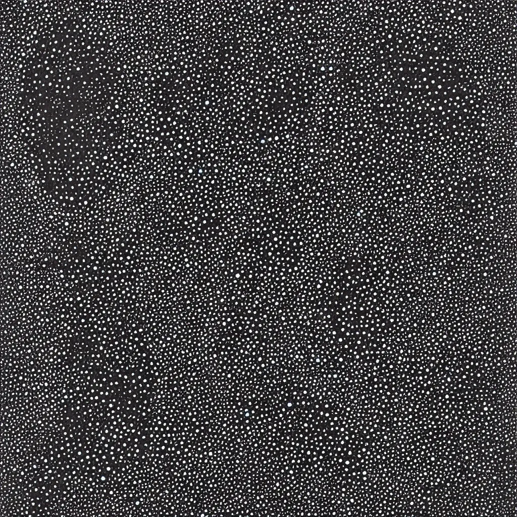 Image similar to face made out of planet, faceless people dark, dots, drip, stipple, pointillism, technical, abstract, minimal, style of francis bacon, asymmetry, pulled apart, cloak, hooded figure, made of dots, abstract, balaclava