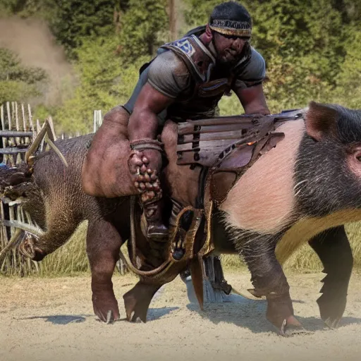 Image similar to real life hog rider