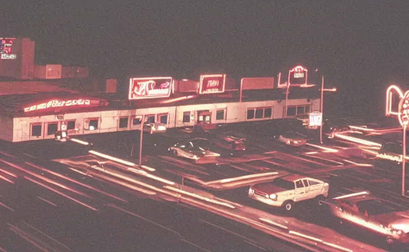 Prompt: breezewood, in 1 9 9 5, y 2 k cybercore, low - light photography, still from a ridley scott movie