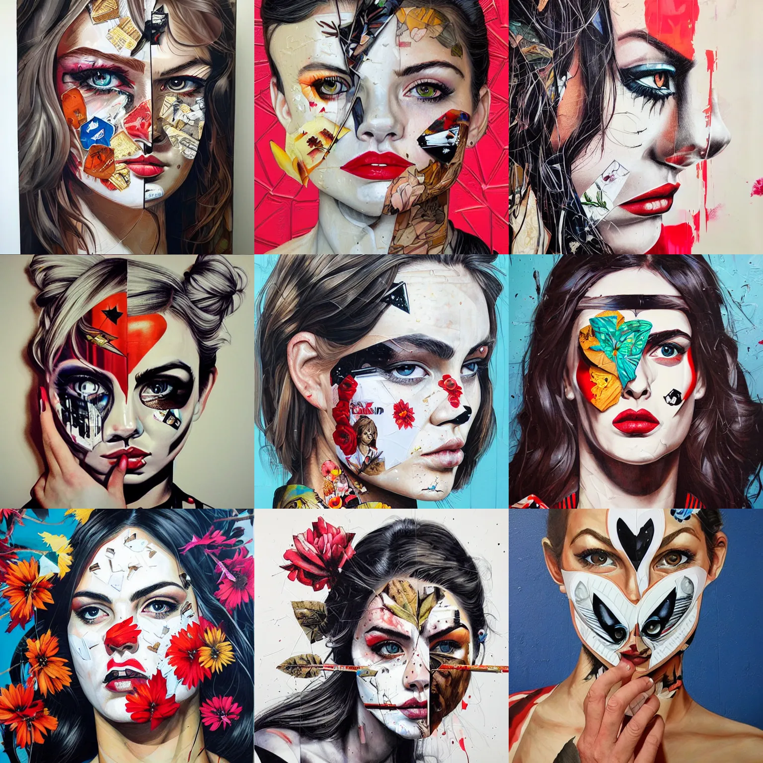 Prompt: artwork by sandra chevrier