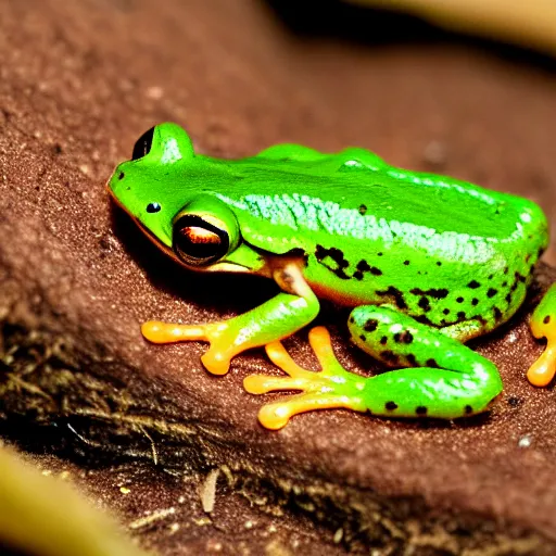 Prompt: frog toad newt salamander, amphibian collective, award - winning photography, photojournalism
