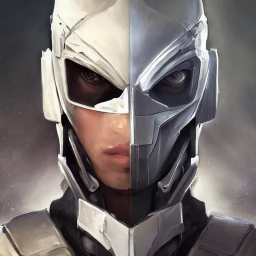 Prompt: a finely detailed portrait of a morph between the discord and youtube icon, clothed in futuristic battle armor, olive skin, long dark hair, beautiful bone structure, symmetrical facial features, intricate, elegant, digital painting, trending on Artstation, concept art, smooth, sharp focus, illustration, from Metal Gear by Ruan Jia and Mandy Jurgens and Artgerm and and william-adolphe bouguerea, award winning