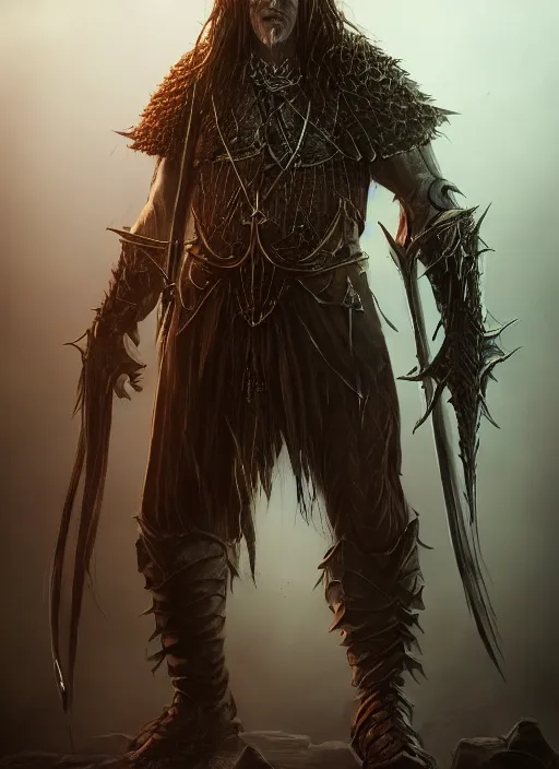 Image similar to antichrist, ultra detailed fantasy, elden ring, realistic, dnd character portrait, full body, dnd, rpg, lotr game design fanart by concept art, behance hd, artstation, deviantart, global illumination radiating a glowing aura global illumination ray tracing hdr render in unreal engine 5