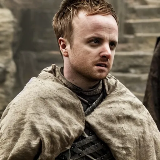 Image similar to Jesse Pinkman in the game of thrones