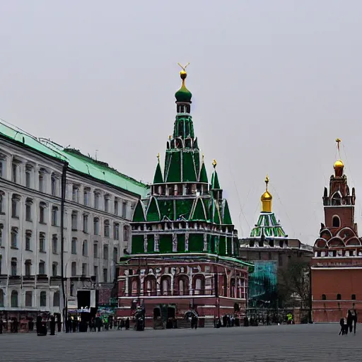Prompt: black square moscow