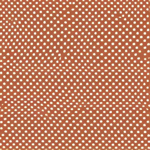 Prompt: simple background pattern, orange with white dots