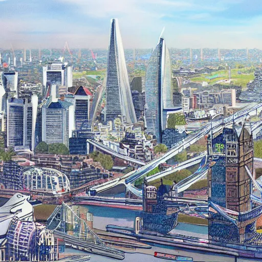 Image similar to london in 2 1 0 0