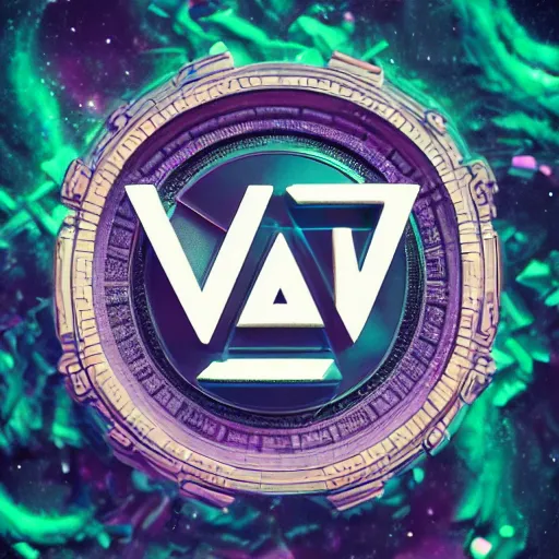 Image similar to a and w vaporwave logo, digital art, cosmic, 3 d high definition, trending on art station, photorealistic, high resolution, 8 k, octane, hyper detailed, insane details, intricate, elite, ornate, elegant trend, highly detailed and intricate, sharp focus, photography, unreal engine