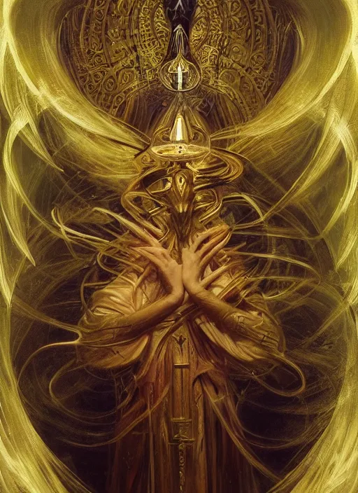 Image similar to album art divine holy glowing symbol spell , physically accurate, moody dynamic lighting, very very intricate, very very elegant, highly detailed, digital painting, artstation, HR GIGER, Hieronymus Bosch, Francis Bacon, concept art, smooth, very beautiful, sharp focus, illustration, art by artgerm and greg rutkowski and alphonse mucha