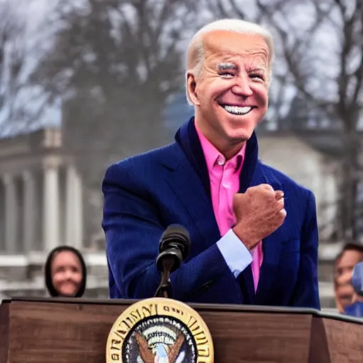 Prompt: rapper joe biden