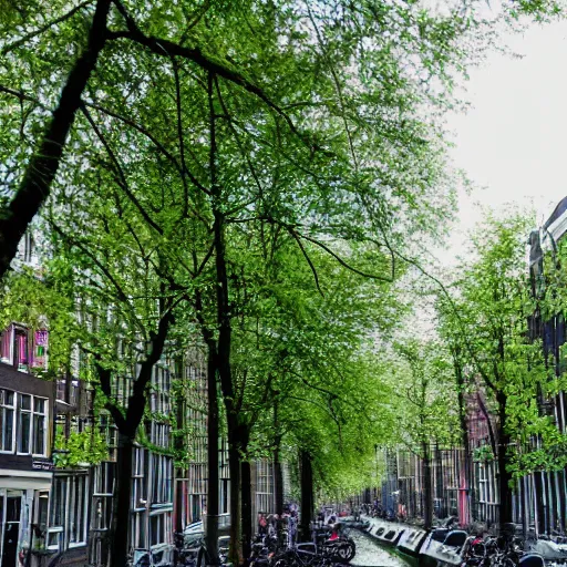 Prompt: Jungle Amsterdam