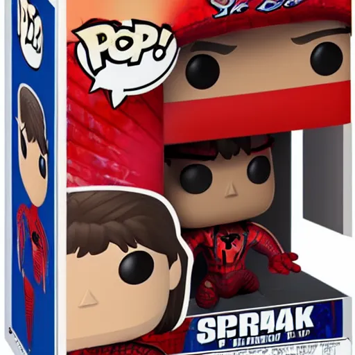 Image similar to spider-man funko pop, 4k realistic photo