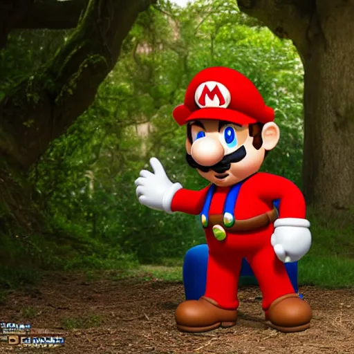 Prompt: Chris pratt as live action mario, 4k headshot photography