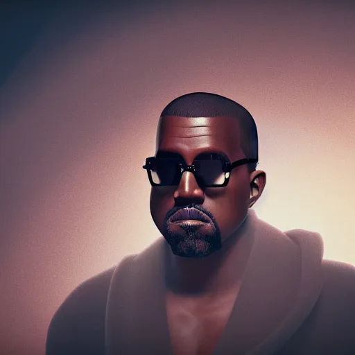 Image similar to kanye west on the dragon, by senior character artist, trending on polycount, dada, rendered in cinema 4 d, rendered in unreal engine, rendered in maya,