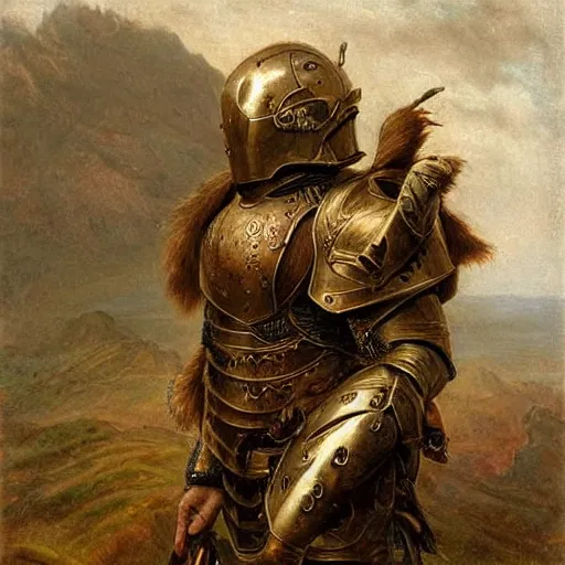 Image similar to armor, sophie anderson