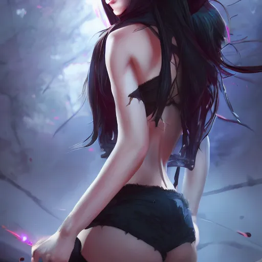 Image similar to Discord spooky quiet, software, WLOP, rossdraws, Logan Cure, Mingchen Shen, BangkuART, sakimichan, yan gisuka, JeonSeok Lee, zeronis, Chengwei Pan on artstation