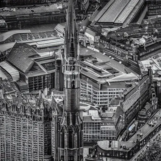 Prompt: Manchester. Award winning hyper detailed photorealistic 50 mm