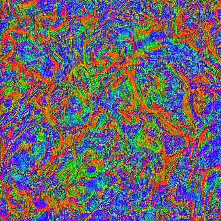 Image similar to “image generated by Google Deepdream”