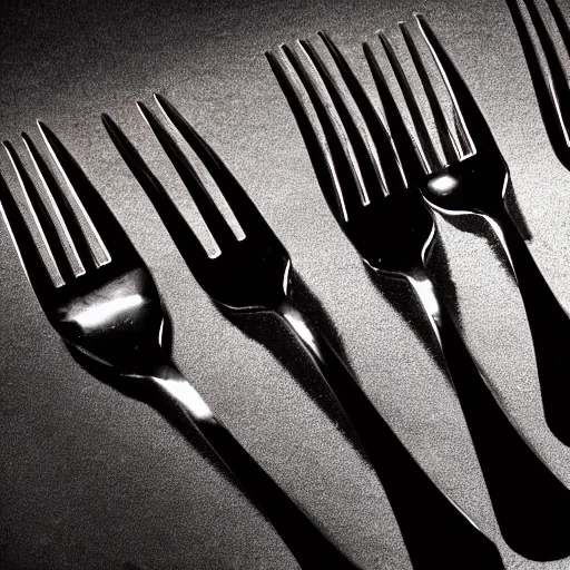 Image similar to fork FORK, black fork, crimson fork, background of fork, black-crimson color scheme