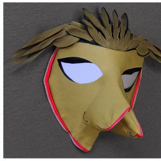 Image similar to goose mask sketch information