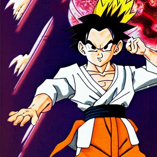 Image similar to Son gohan, By Masashi Kishimoto,8k,