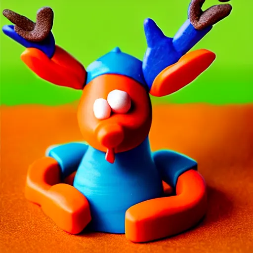 Image similar to play - doh bullwinkle