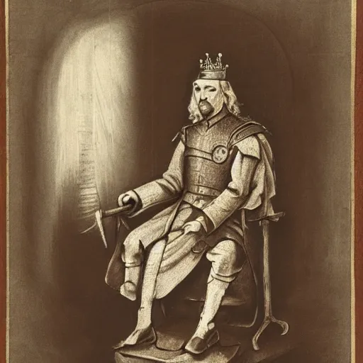 Image similar to george floyd depicted as king sitting on the iron throne, game of thrones