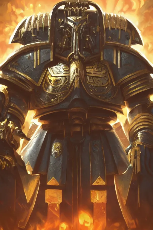 Image similar to queen portrait heros warhammer 4 0 k horus heresy fanart - the primarchs emperor by johannes helgeson animated with vfx concept artist & illustrator global illumination ray tracing hdr fanart arstation zbrush central hardmesh 8 k octane renderer comics stylized