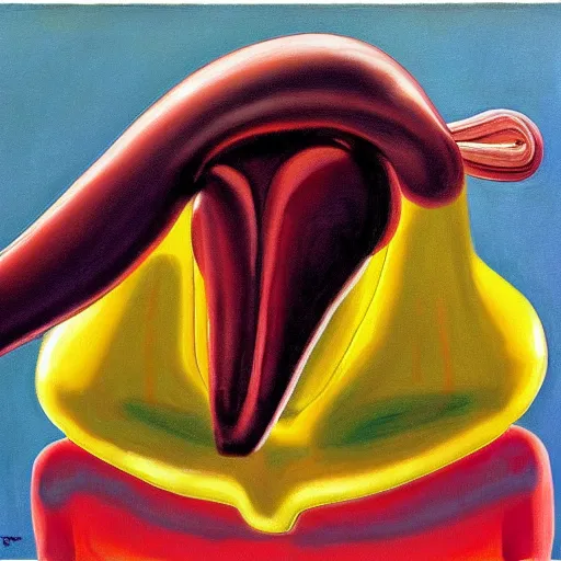 Image similar to alien by wayne thiebaud