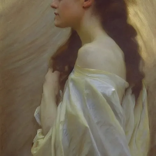 Prompt: I haven't seen much of John Singer Sargent's work, but I might finally be ready. So realism is your wheelhouse, eh? I shouldn't be surprised. As for me, the only naturalistic artist's canvas I can pick out of a pile with any confidence is Bouguereau, so I'm a fish out of water here. It took (ironically) enrolling in a Modern Art History class for me to acquire a taste for that type of seeing, for the different types of realism. Before then, realistic stuff was simply realistic stuff to me, and that was that.