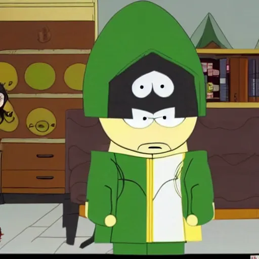 Image similar to loki in southpark