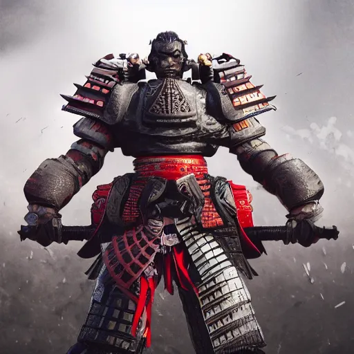 Image similar to a powerful shogun, ultra realistic, hyper detailed, cinematic, action pose, digital art, trending on artstation,