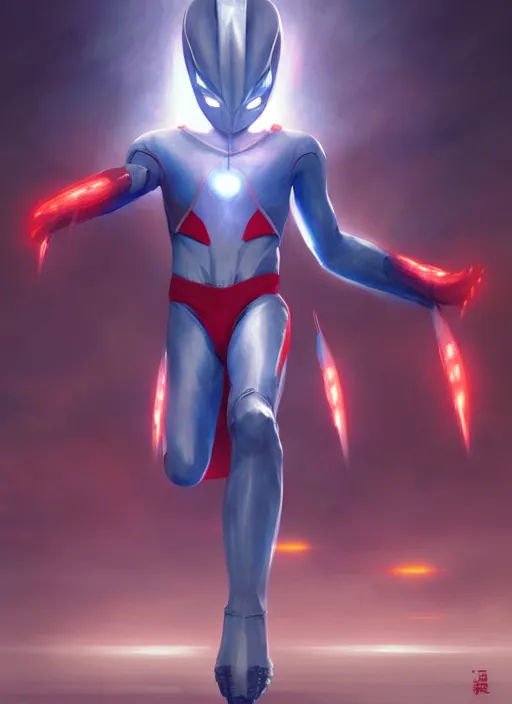 Image similar to epic ultraman dancing like kpop. highly detailed, digital painting, concept art, smooth, sharp focus, illustration, art by greg rutkowski