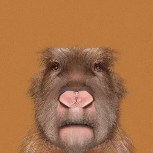 Image similar to capybara portrait by bored ape yacht club