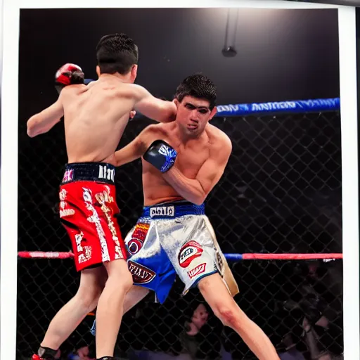 Image similar to chito vera knocks out dominick cruz via headkick, by annie leibovitz and steve mccurry, natural light, detailed face, canon eos c 3 0 0, ƒ 1. 8, 3 5 mm, 8 k, medium - format print