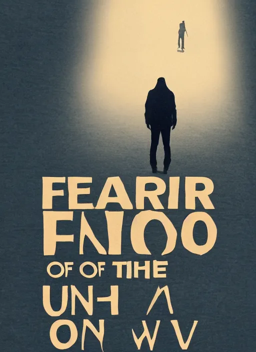 Prompt: fear of the unknown